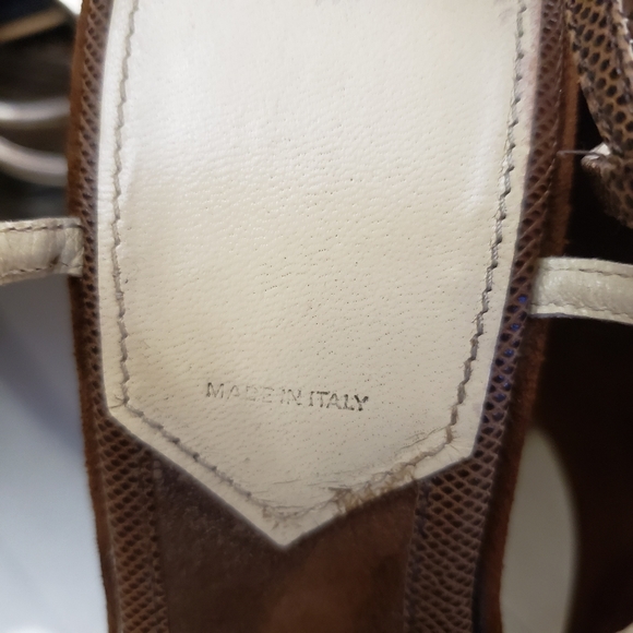 Prada platform brow swey leather size 7 - Picture 4 of 8